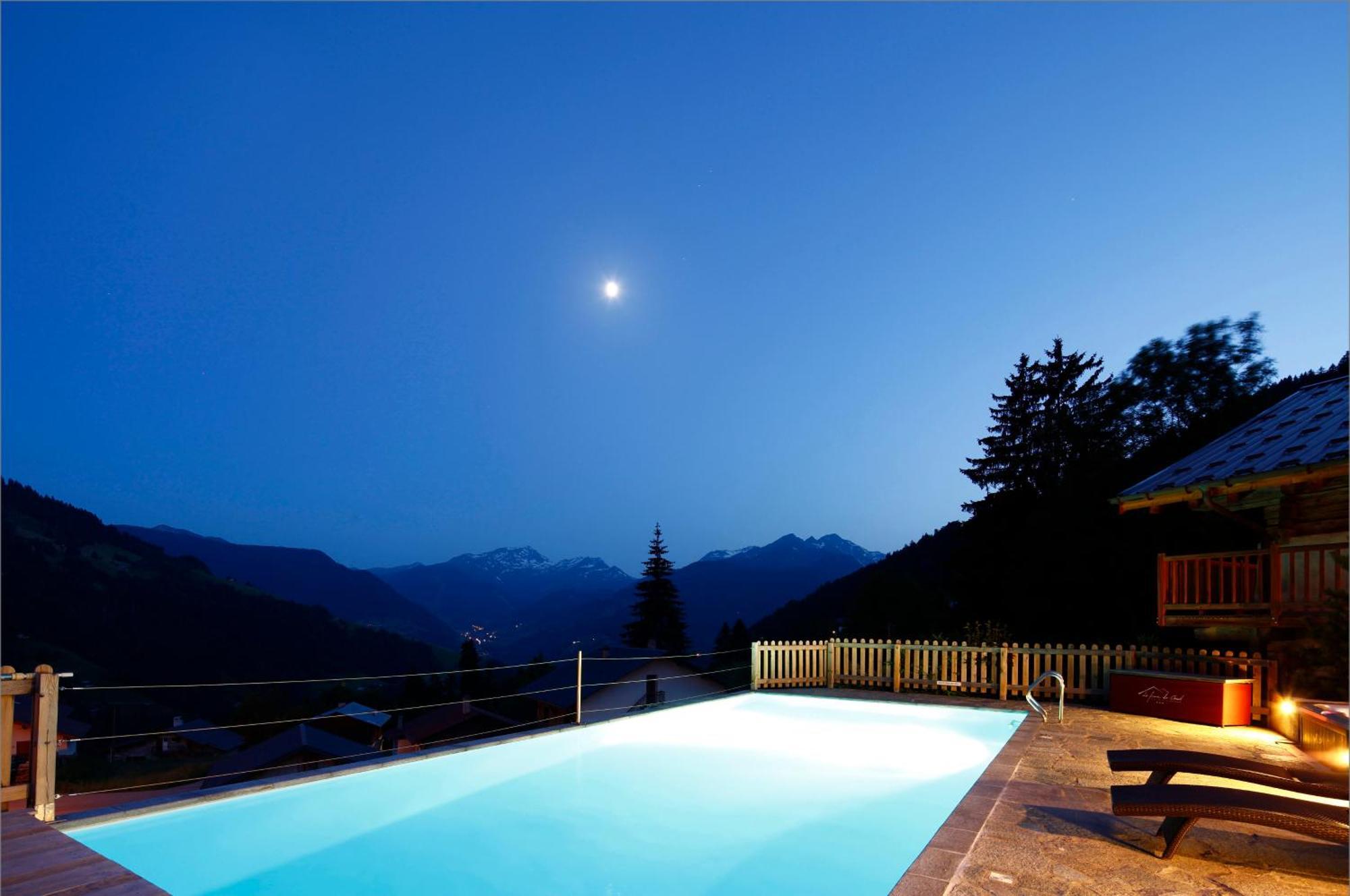 Hotel La Ferme Du Chozal, Chalet De Tradition Hauteluce Eksteriør billede